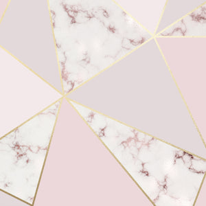 Geometric Rose Marble