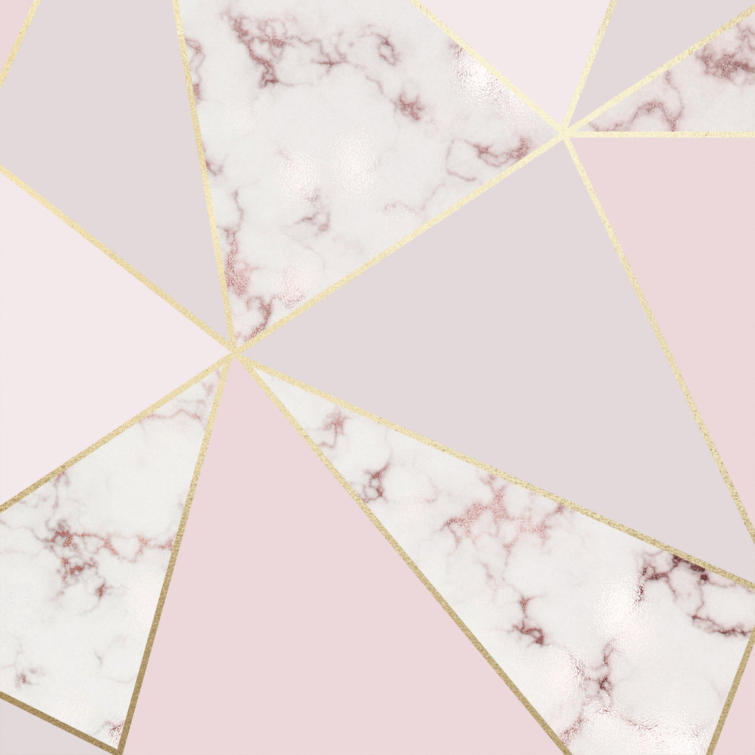 Geometric Rose Marble