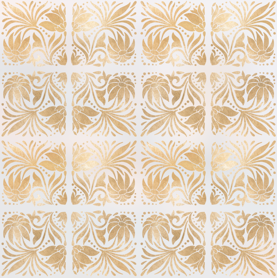 Gold Tiled Pattern