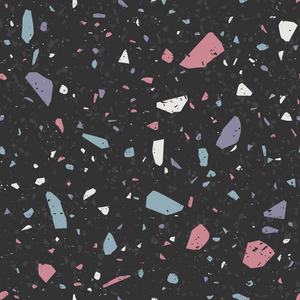 Black Terrazzo